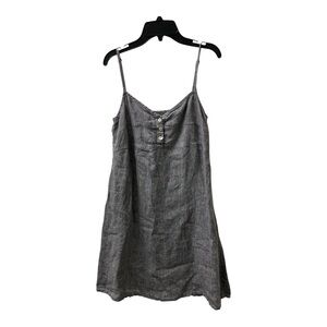 Flax Grey Linen Slip Dress